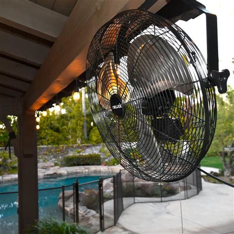 Wall Mounted Fans Outdoor A Guide To Making The Right Choice Wall