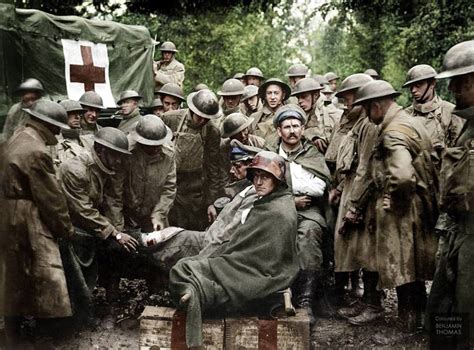 Colorized Photographs Give Life To These Wwi Wwii Us Troops