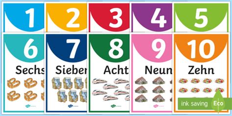 German Numbers 1 30