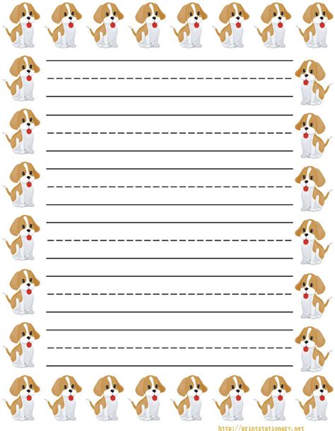 Uses of student lined papers. 7 Best Images of Cute Printable Lined Paper - Free Printable Lined Paper with Borders, Free ...
