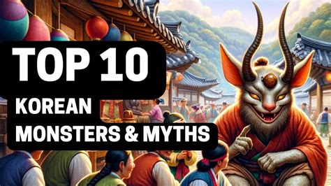 Top 10 Korean Mythical Creatures Youtube