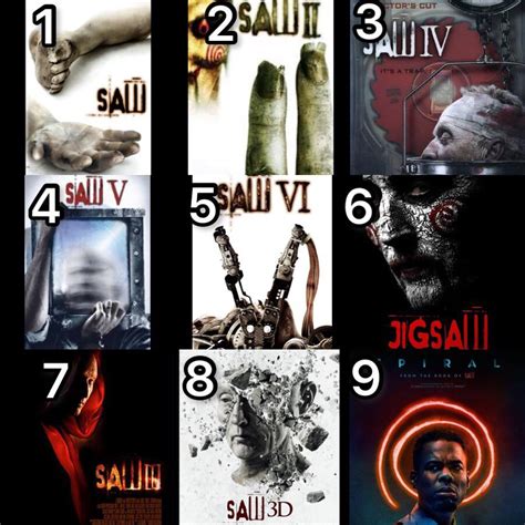 my ranking for the saw movies no i don t hate spiral r saw