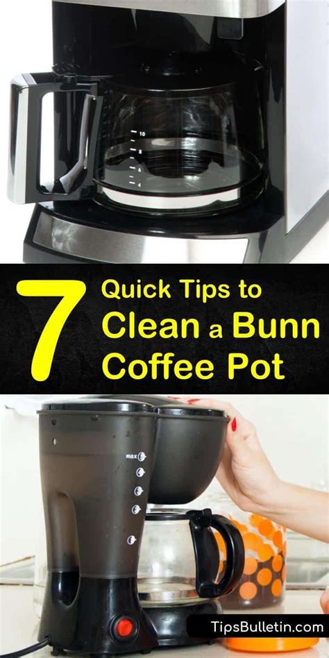 7 Quick Tips To Clean A Bunn Coffee Pot Bunn Coffee Coffee Pot Bunn