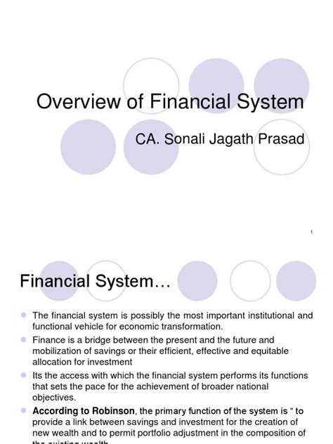 Module 1 Overview Of Financial System Uae Pdf Securities