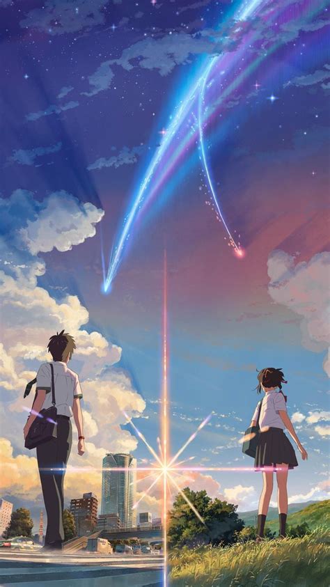 Your Name 2016 Phone Wallpaper Moviemania Animes Wallpapers