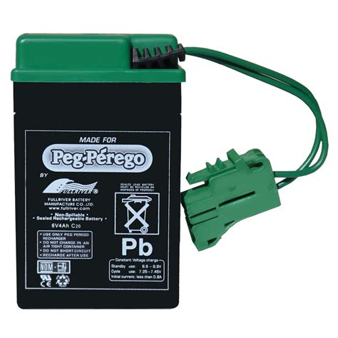 Peg Perego 6 Volt Rechargeable Battery In 2022 Peg Perego Ride On