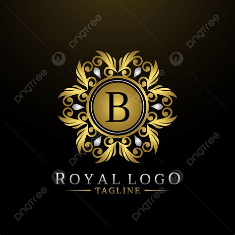 Letter B Logo Vector Hd Images Gold Heraldry Letter B Floral Boutique