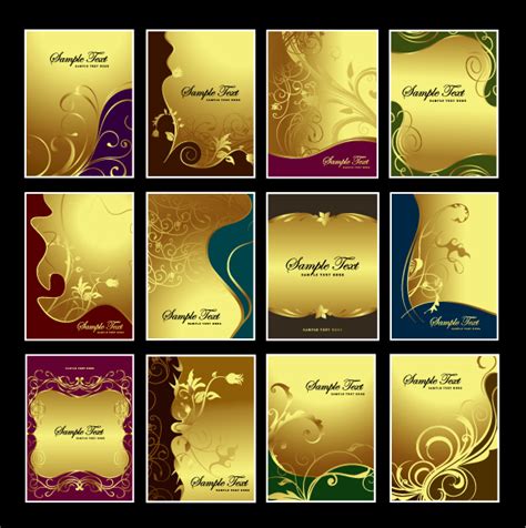Gold Pattern Subject 23928 Free Eps Download 4 Vector