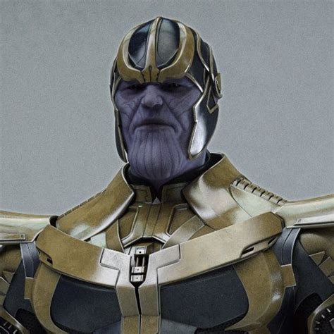 Thanos Patrick Van Rooijen 3d Character Superhero Artwork