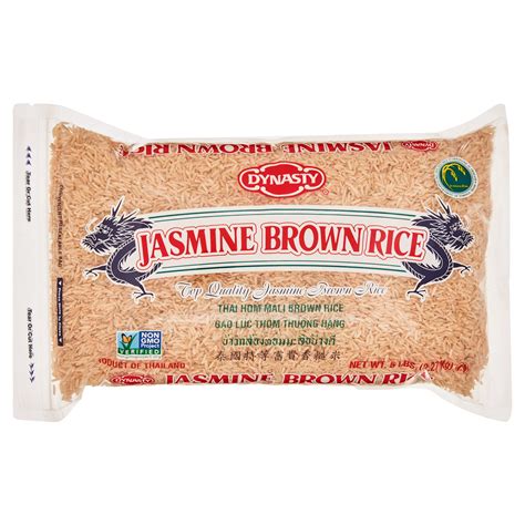 Dynasty Jasmine Rice Brown 5 Lb