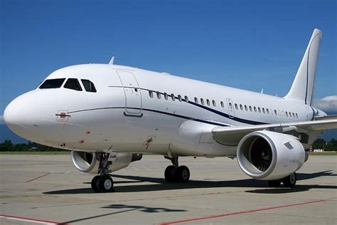 Rent A Airbus · A318 Elite Private Jet Hire