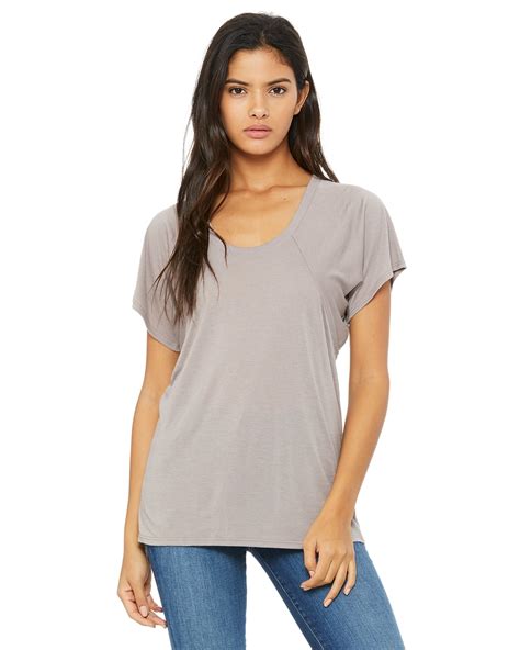 Bella Canvas Ladies Flowy Raglan T Shirt B8801