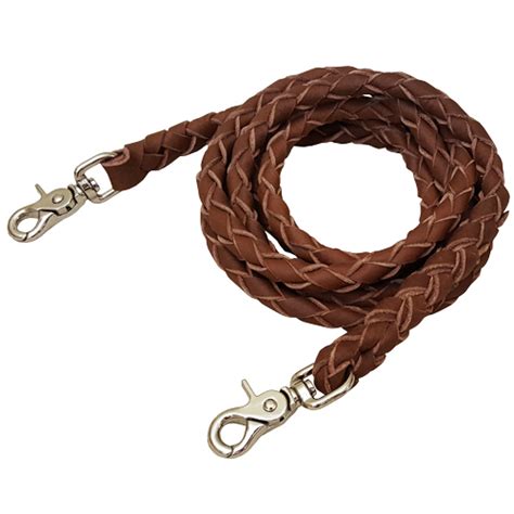 Schutz Bros Braided Leather Roping Reins