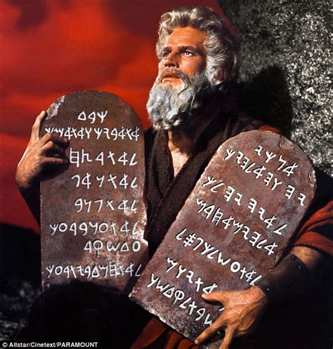 Moses Ten Commandments Painting At Explore
