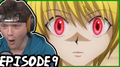 Kurapikas Scarlet Eyes Kurapika Vs Majitani Hunter X Hunter Reaction Episode 9 Youtube