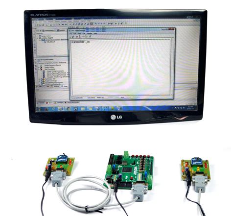 Fpga Based Wireless Temperature Monitoring System Using Spartan3an