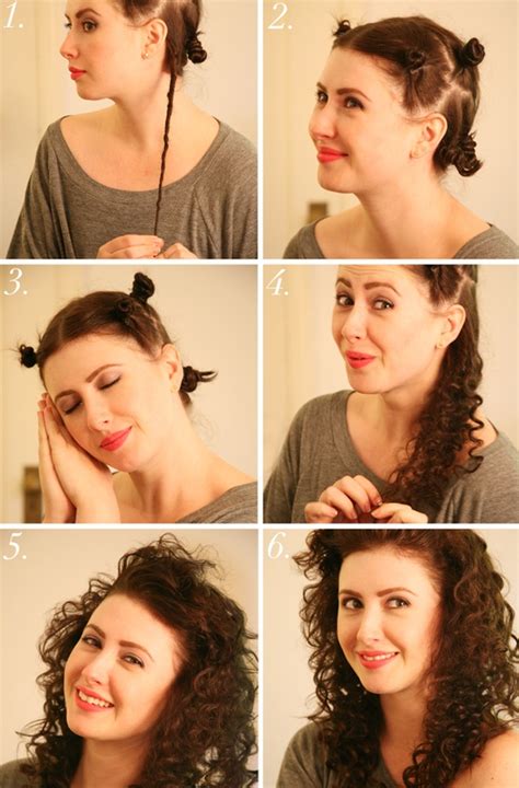 Every head of curly hair is different and you have to treat them with what they need. The Best Hair Tutorials For Curly Hairstyles - fashionsy.com