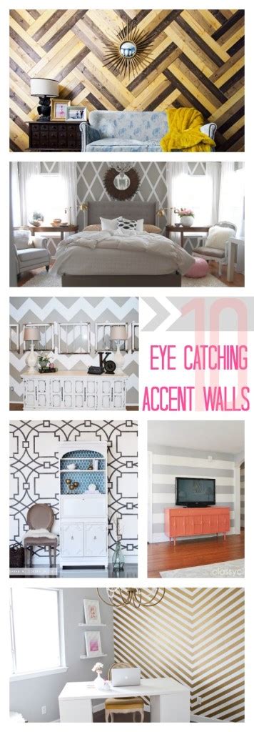 10 Eye Catching Accent Walls Classy Clutter