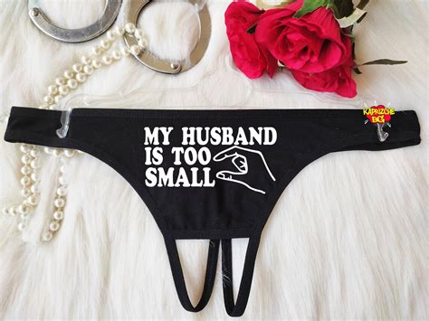 My Husband Is Too Smallnaughty Pantieskinky Panties Cuckold Etsy Uk