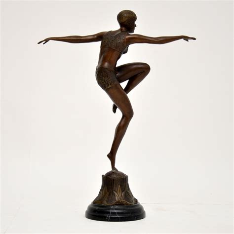 Art Deco Style Bronze Sculpture Marylebone Antiques