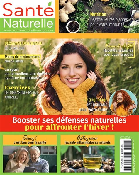 Santé Naturelle Hors Série N°51 Octobre Novembre 2019 Télécharger