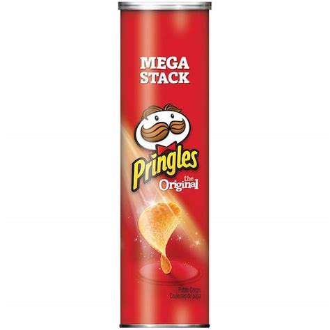 Pringles Potato Crisps Chips Original Flavored Mega Stack 68 Oz Can