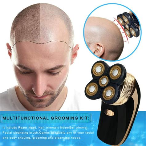 Dotsog Electric Shaver Razor For Men Waterproof 5d Floating Head
