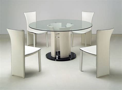 Get free shipping on qualified round dining room sets or buy online pick up in store today in the furniture department. Deborah Chrome Beige Glass Metal Dining Room Set | Glass ...