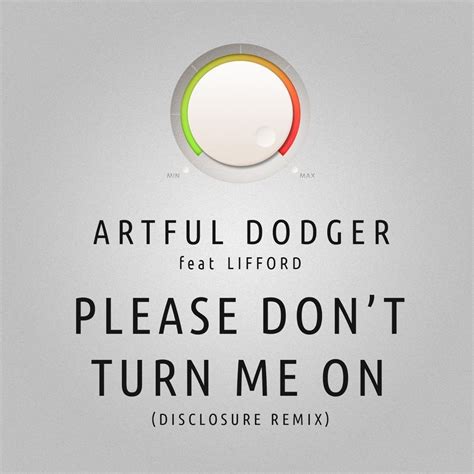 ‎please Dont Turn Me On Disclosure Remix Single Album Par Artful