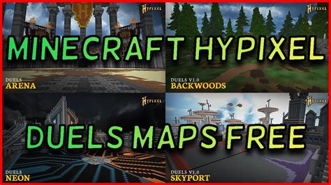 Minecraft Hypixel Duels Maps Free To Download No Adfly Youtube