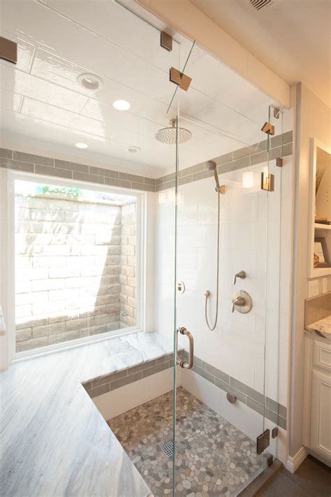 Extended Bench In A Steam Shower To Allow For Users To Recline And Relax During Steam Therapy