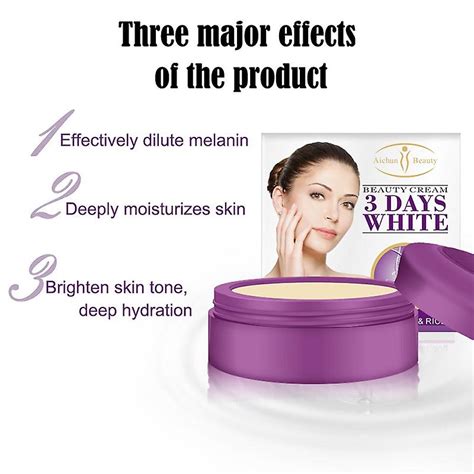 White Gold Anti Marks Whitening Pearl Face Cream Deep Hydration And