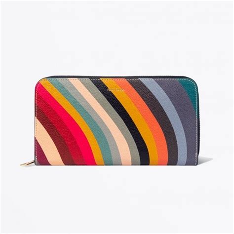 Paul Smith Large Swirl Print Zip Purse Mr And Mrs Stitch