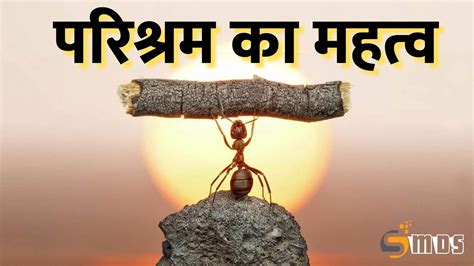 परिश्रम का महत्व Parishram Ka Mahatva In Hindi