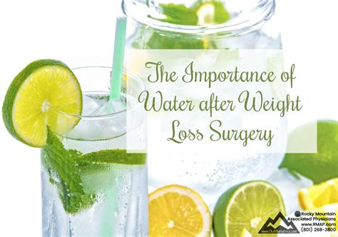 The Importance Of Water After Weight Loss Surgery