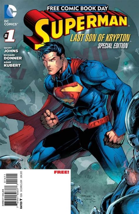 Dc Comics Unveils Superman Offering For Free Comic Book