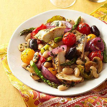 People with diabetes need to eat meals and healthy snacks on a schedule to avoid blood sugar spikes. Roasted Mediterranean Chicken | Heart healthy recipes ...
