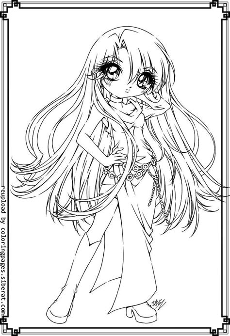 Cute girls, cute couples and more. Cute Anime Girls Coloring Pages | Cute Anime Coloring ...