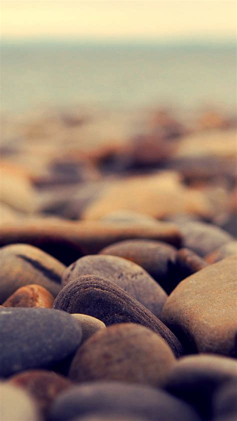 Free Download Stone Beach Iphone Wallpapers Download 640x1136 For