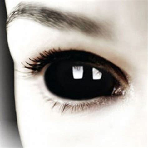 Zombie Black Sclera 22mm Contacts Aesthetic Eyes Halloween Contacts