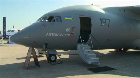 Paris Air Show On Board Antonovs New Cargo Aircraft Bbc News