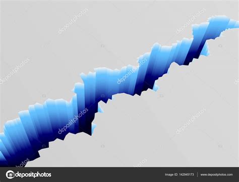 Deep Crack Ice — Stock Vector © Unkreatives 142945173