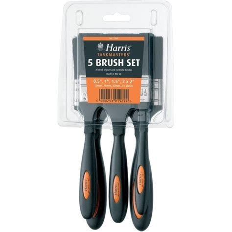 Harris Taskmasters Paint Brush 5 Pack 1969 Tools And Accessories From