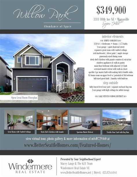 13 Real Estate Flyer Templates Excel Pdf Formats Letter Example Template