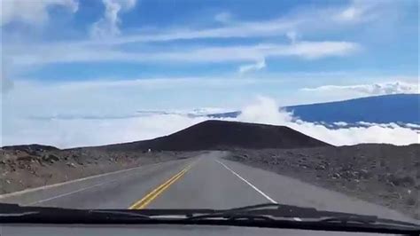 Mauna Kea Summit Driving 2005 Toyota Corolla 10 Year Old Economy Car