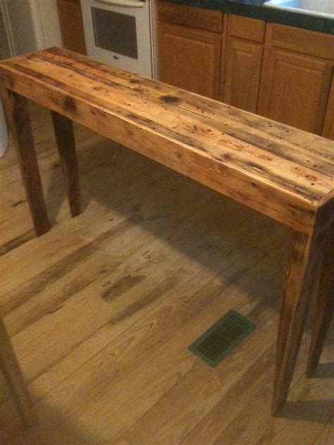 Check spelling or type a new query. Hand Made Rustic Pine Distressed Sofa Table by Robert ...