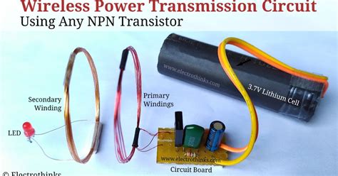 Wireless Power Transmission Circuit Using Any Npn Transistor