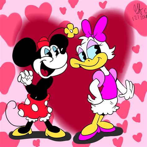 Minnie And Daisy By Spongefox On Deviantart