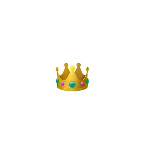 Corona Crown Emoji Emojiiphone Sticker By Bubbleofc