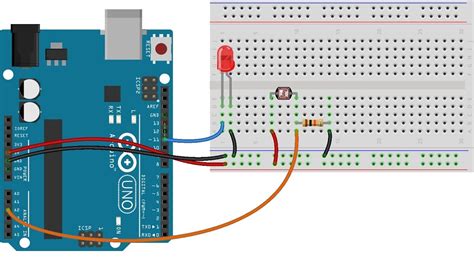 Photocell Ldr Sensor With Arduino Theorycircuit Do It Yourself